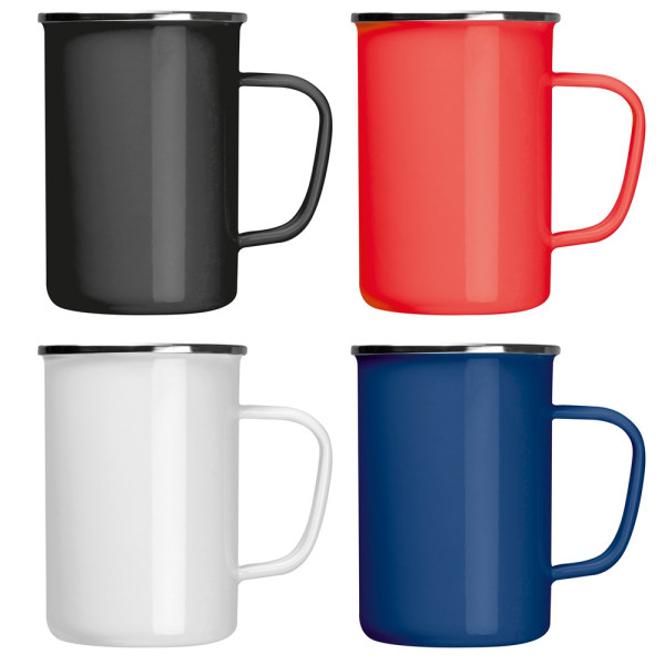Emaille Tasse