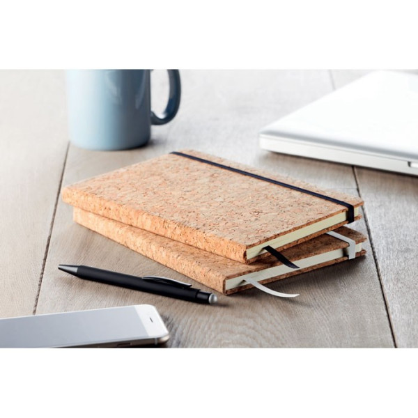 SUBER - DIN A5 Notizbuch mit Kork