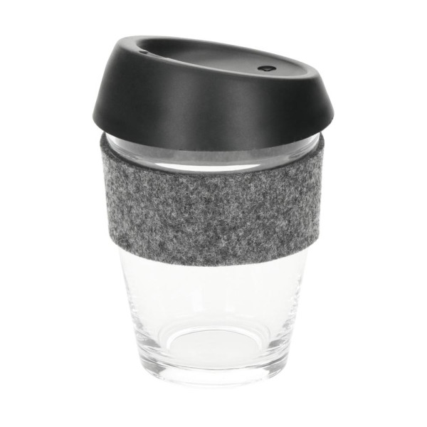 Glaskaffeebecher