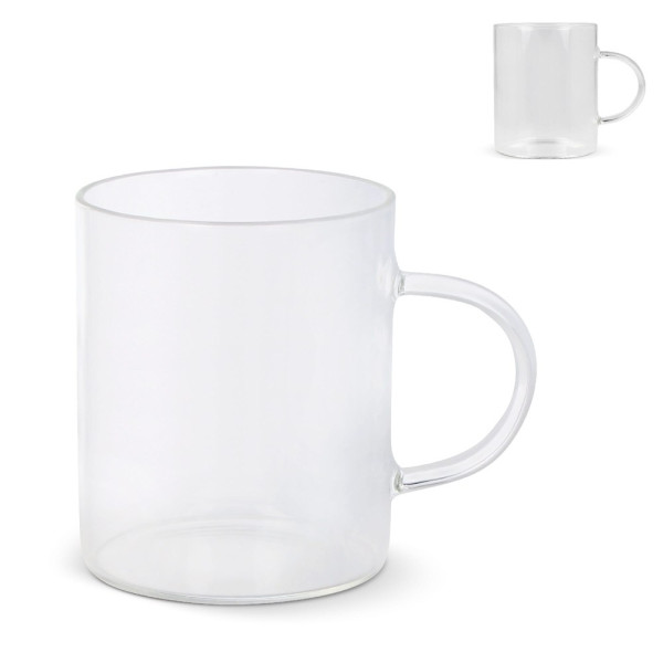 Kaffeeglas mit Henkel Vardez 180 ml