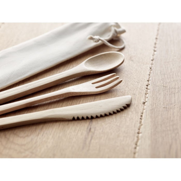 SETBOO - Besteck-Set Bambus