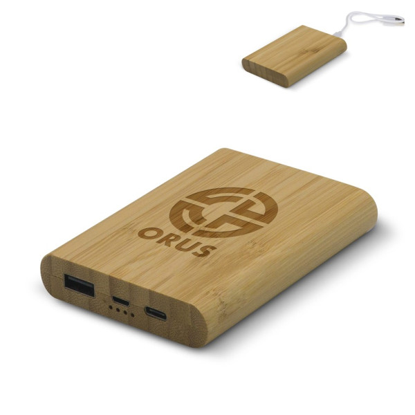 Powerbank Bambus 5000mAh