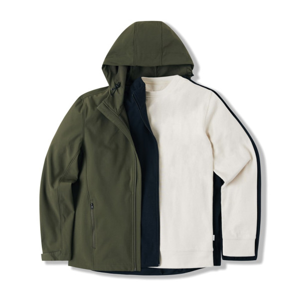 IQONIQ Makalu Herren Softshelljacke aus recyceltem Polyester