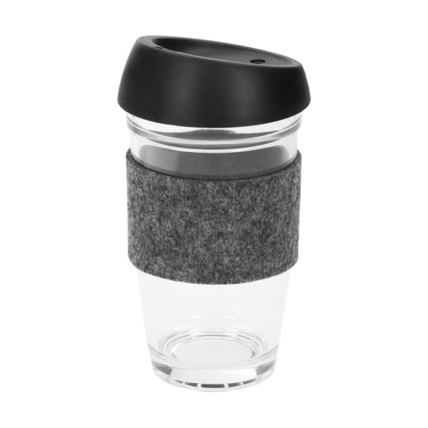 Glaskaffeebecher