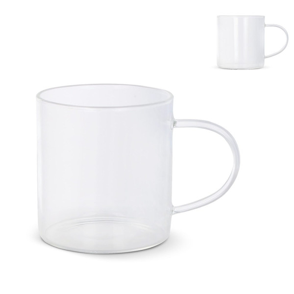 Kaffeeglas mit Griff Vardez 300 ml