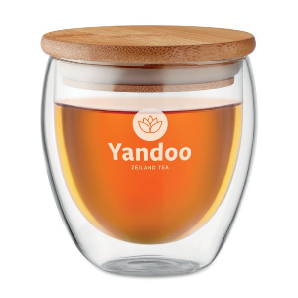 TIRANA SMALL - Doppelwandiges Glas 250 ml