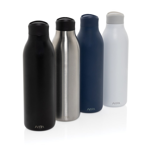 Avira Alok 360 Klick-Wasserflasche aus RCS rec. Stahl, 600ml