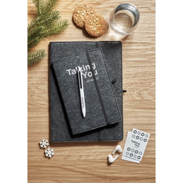 FELTBOOK - DIN A5 Notizbuch RPET-Filz