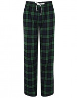 Navy-Green Check