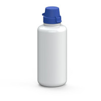 Weiß/blau