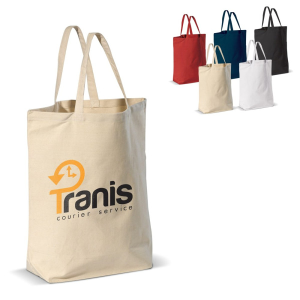 Tragetasche canvas 250g/m² 41x12x43cm