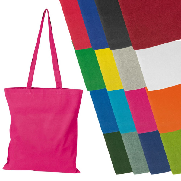 Baumwolltasche mit langen Henkeln
