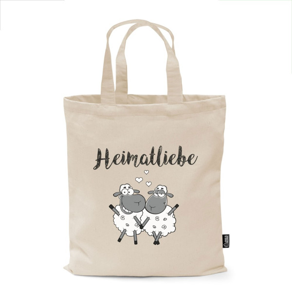 MONSCHAU - Baumwolltasche MADE IN HEIMAT mit kurzen Henkeln