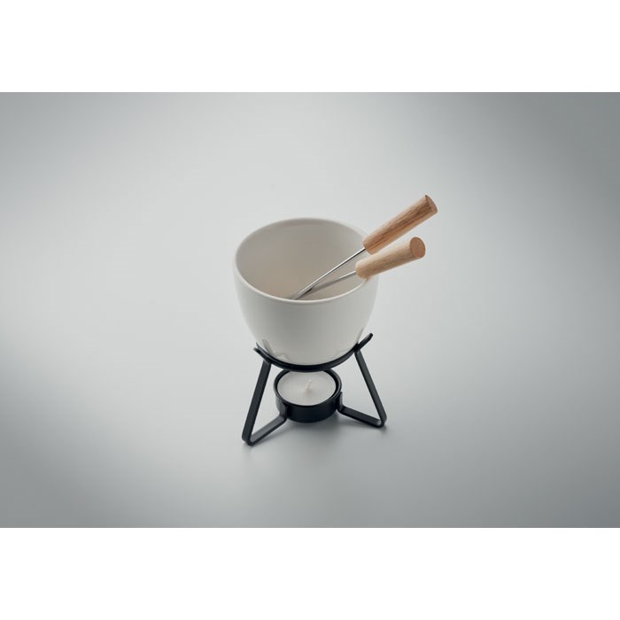 KASE - Keramik-Fondue-Set 240 ml