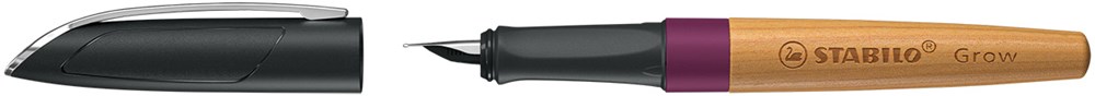 STABILO Grow Füller, Pflaumenrot/Kirsche